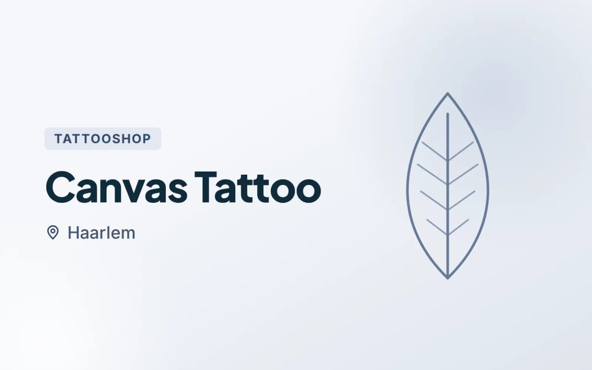 Canvas Tattoo in Haarlem