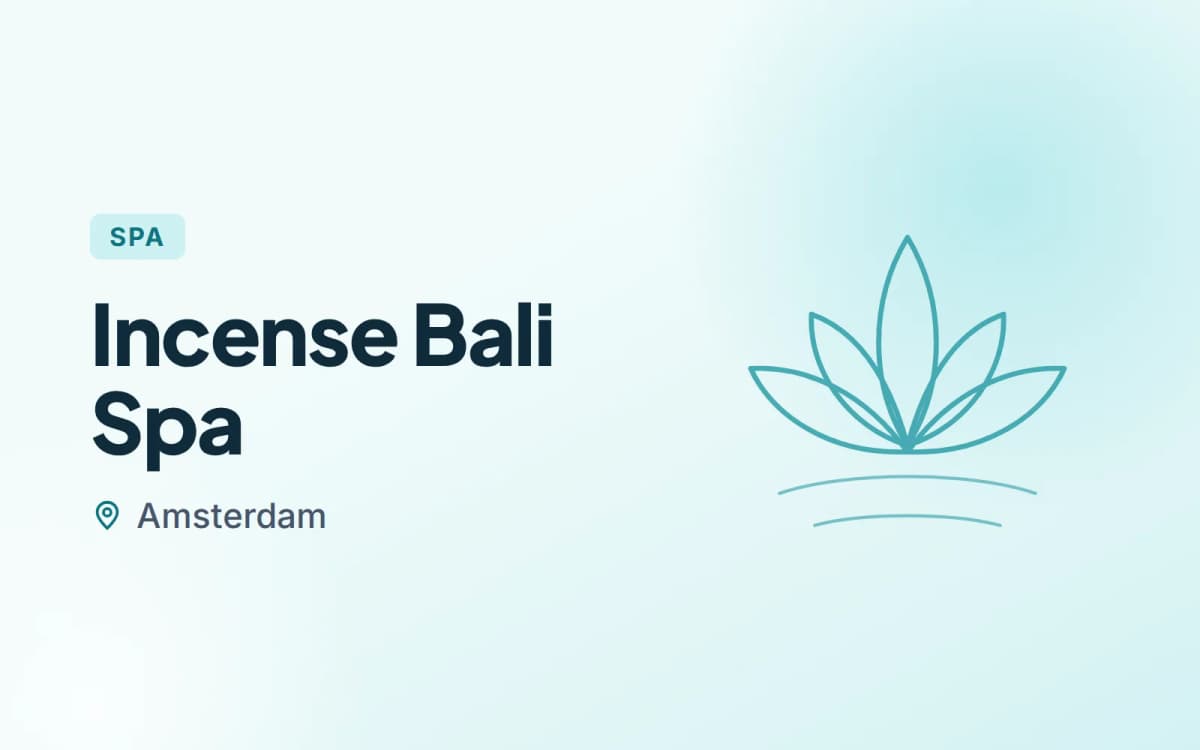 Incense Bali Spa in Amsterdam