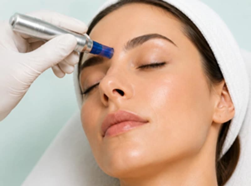Microneedling: sfeerbeeld van de behandeling