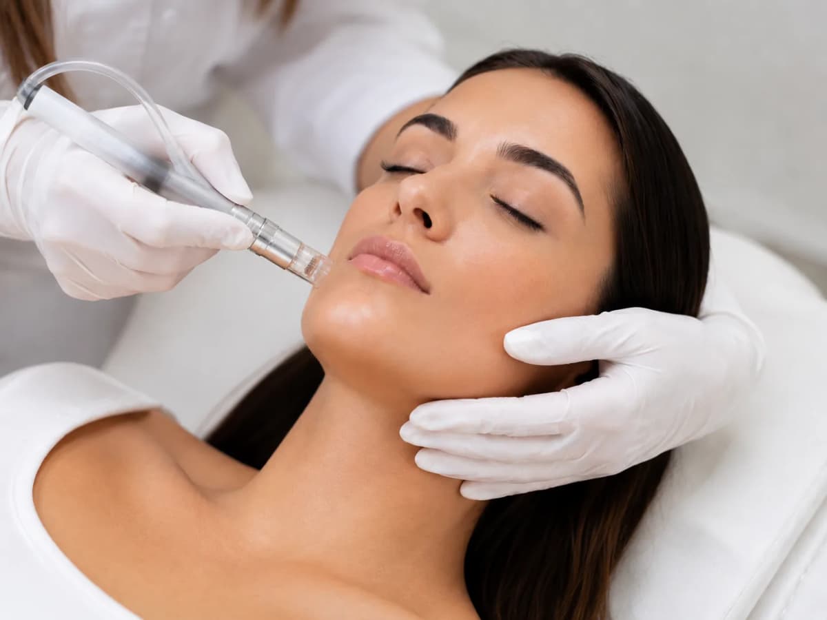 Microdermabrasie behandeling