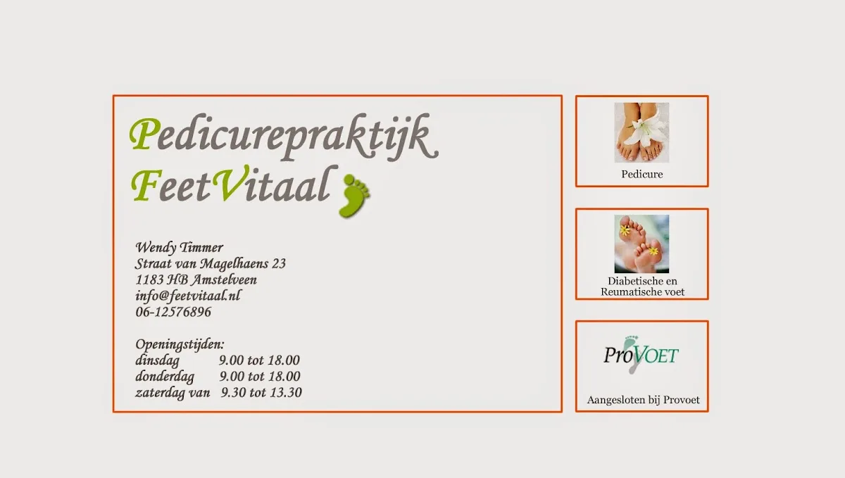 Foto van Pedicurepraktijk Feet Vitaal