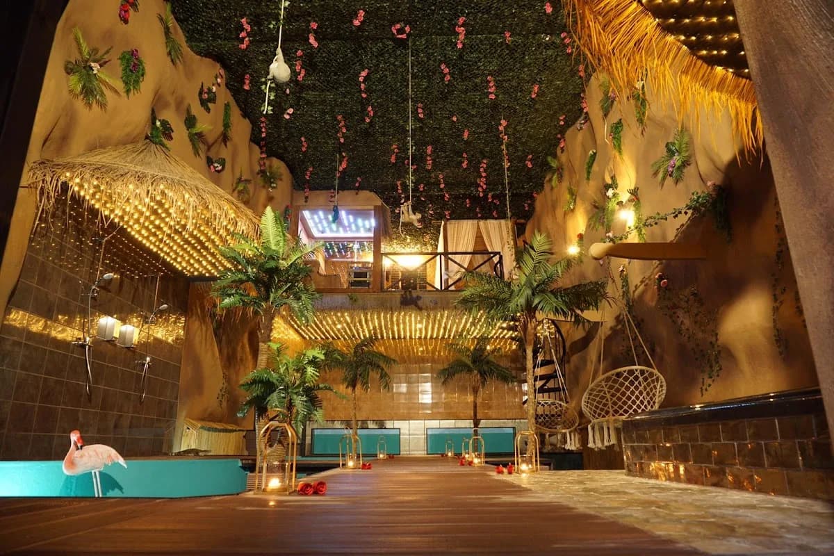 Foto van privé sauna met zwembad Tropicana Spa zuid-holland